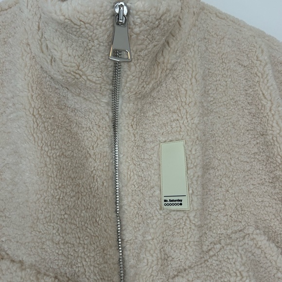 Mr. Saturday cream teddy fleece - Picture 2 of 3